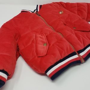 Tommy Hilfiger girls bomber jacket, xxs (2-3)